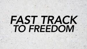 E-Course Graphic Thumbnail for "Fast Track to Freedom"